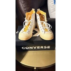 Converse Chuck Taylor All Star High-Top White With Translucent Toe And Sides New